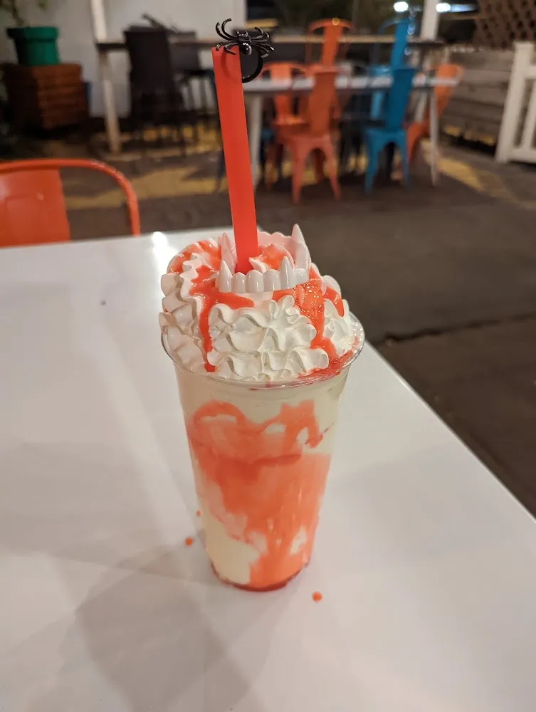 Candy Apple Drizzle Milkshake