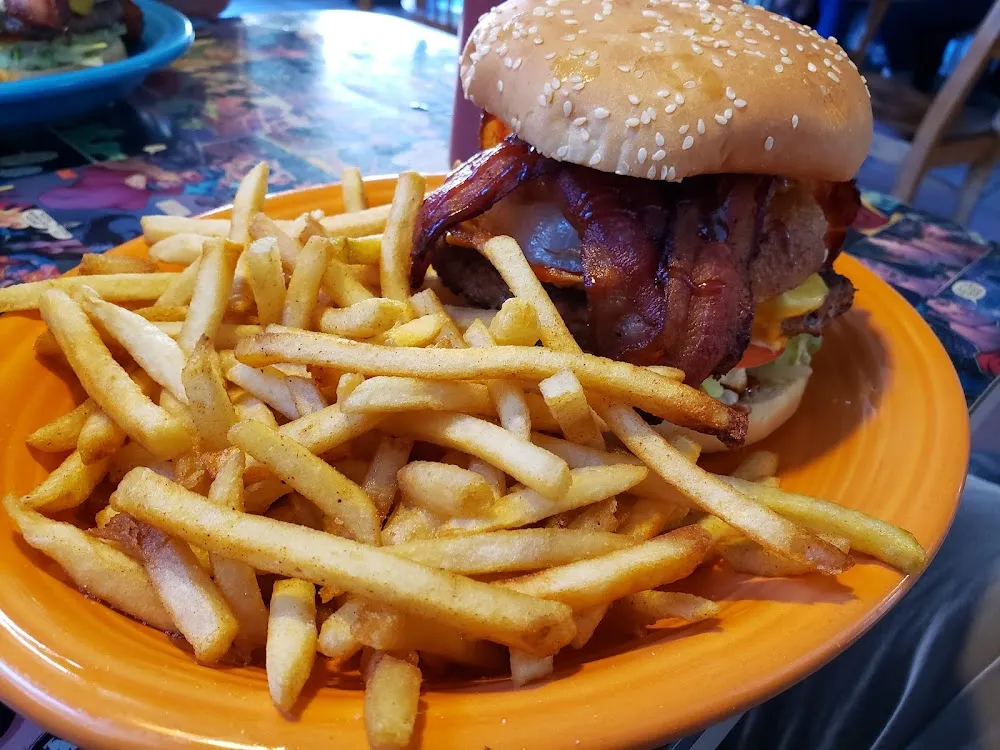 Marston Burger and Fries
